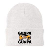 Gunpa Like A Normal Grandpa But More Fun And Owns Guns Knit Cap Winter Beanie