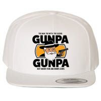 Gunpa Like A Normal Grandpa But More Fun And Owns Guns Wool Snapback Cap