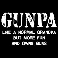 Gunpa Like A Normal Grandpa But More Fun And Owns Guns Backpack
