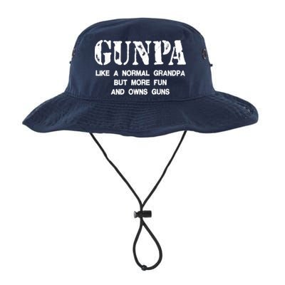 Gunpa Like A Normal Grandpa But More Fun And Owns Guns Bucket Hat