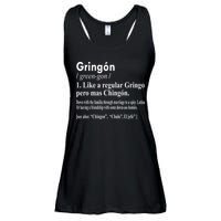 Gringon Like A Regular Gringo Pero Mas Chingon Ladies Essential Flowy Tank