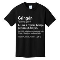 Gringon Like A Regular Gringo Pero Mas Chingon Kids T-Shirt