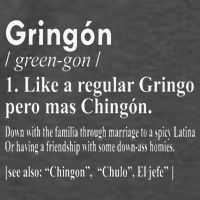 Gringon Like A Regular Gringo Pero Mas Chingon Vector Backpack