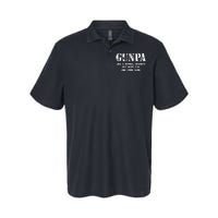 Gunpa Like A Normal Grandpa But More Fun And Owns Guns Softstyle Adult Sport Polo