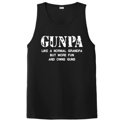 Gunpa Like A Normal Grandpa But More Fun And Owns Guns PosiCharge Competitor Tank