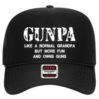 Gunpa Like A Normal Grandpa But More Fun And Owns Guns Trucker Hat