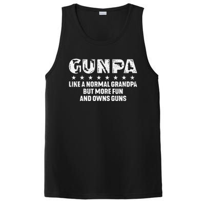 Gunpa Like A Normal Grandpa But More Fun And Owns Guns Gift PosiCharge Competitor Tank