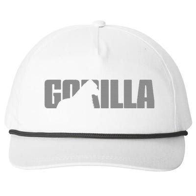 Gorilla Lover Apparel Animal Great Ape Gorilla Snapback Five-Panel Rope Hat