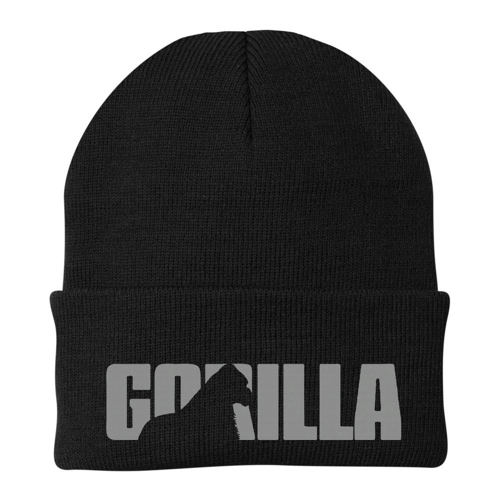 Gorilla Lover Apparel Animal Great Ape Gorilla Beanie