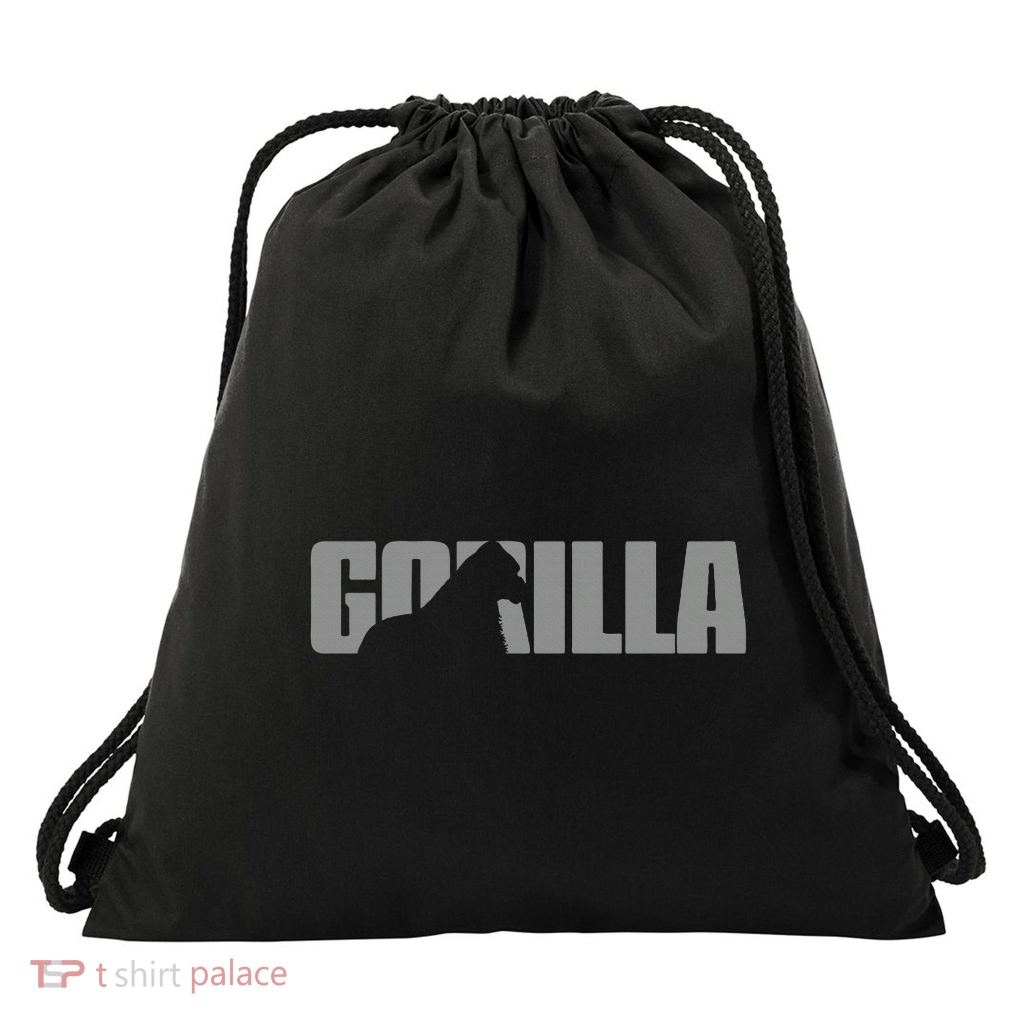Gorilla Lover Apparel Animal Great Ape Gorilla Drawstring Bag