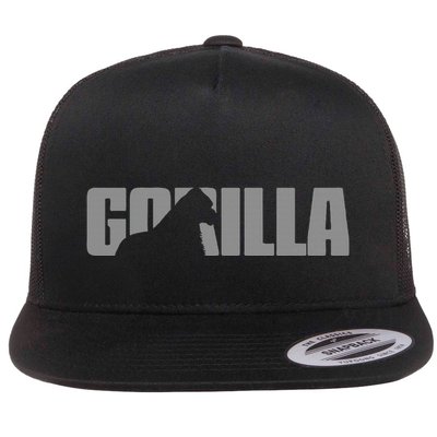 Gorilla Lover Apparel Animal Great Ape Gorilla Flatbill Hat