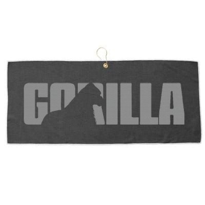 Gorilla Lover Apparel Animal Great Ape Gorilla Large Microfiber Waffle Golf Towel