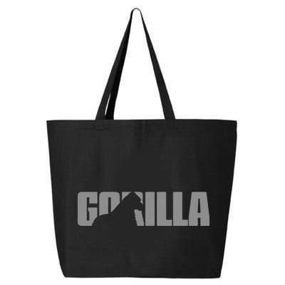 Gorilla Lover Apparel Animal Great Ape Gorilla 25L Jumbo Tote