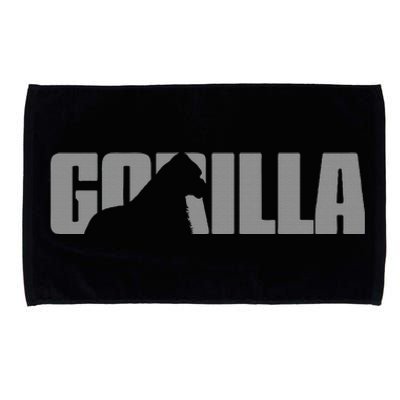 Gorilla Lover Apparel Animal Great Ape Gorilla Microfiber Hand Towel