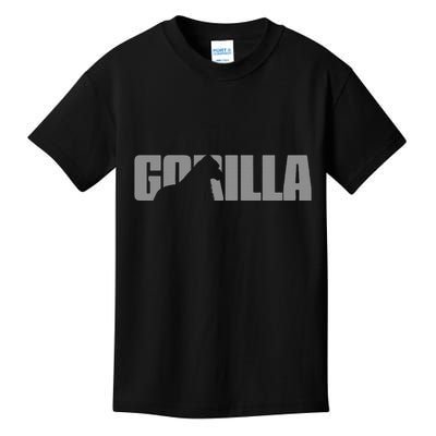 Gorilla Lover Apparel Animal Great Ape Gorilla Kids T-Shirt
