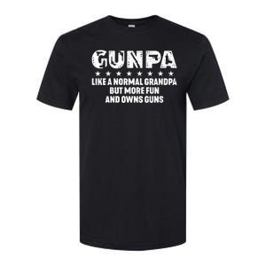 Gunpa Like A Normal Grandpa But More Fun And Owns Guns Softstyle® CVC T-Shirt