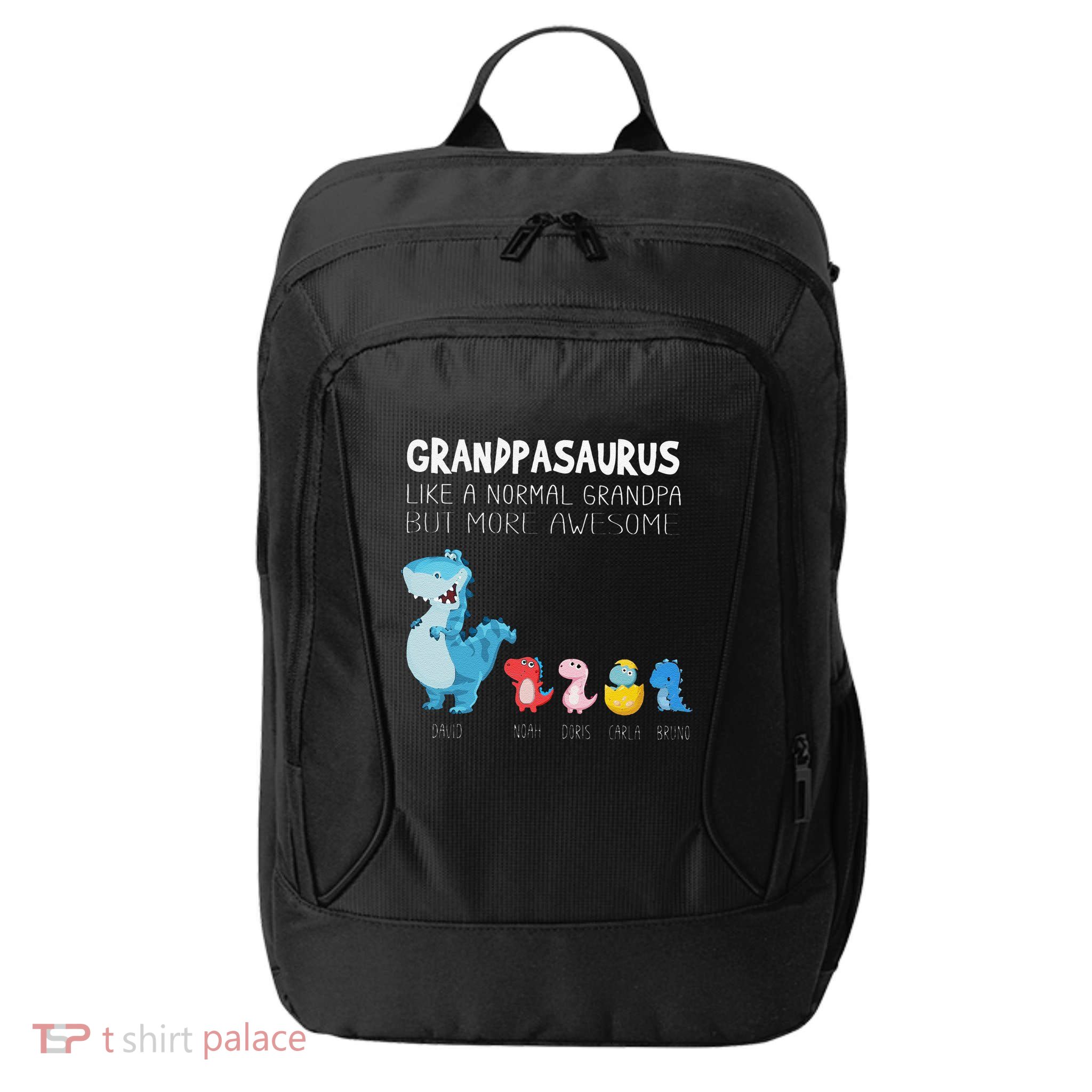 Grandpasaurus Like A Normal Grandpa But More Awesome City Backpack