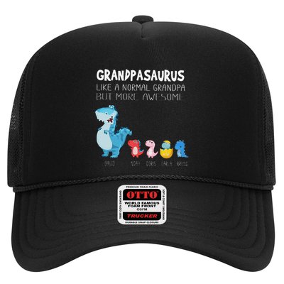 Grandpasaurus Like A Normal Grandpa But More Awesome Trucker Hat