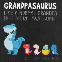 Grandpasaurus Like A Normal Grandpa But More Awesome Trucker Hat
