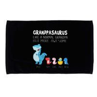 Grandpasaurus Like A Normal Grandpa But More Awesome Microfiber Hand Towel