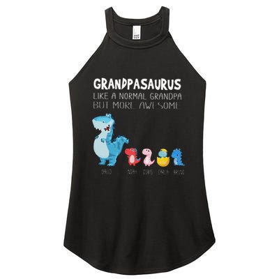 Grandpasaurus Like A Normal Grandpa But More Awesome Women's Perfect Tri Rocker Tank