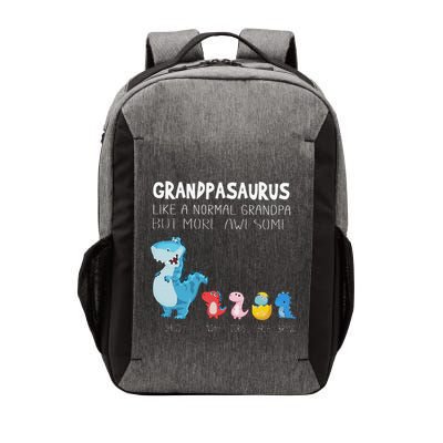 Grandpasaurus Like A Normal Grandpa But More Awesome Vector Backpack