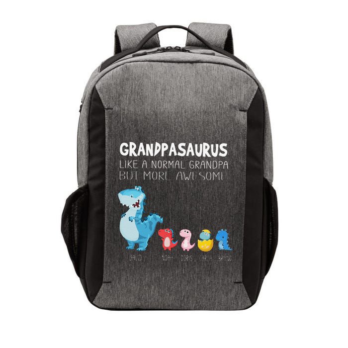 Grandpasaurus Like A Normal Grandpa But More Awesome Vector Backpack