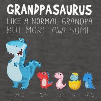 Grandpasaurus Like A Normal Grandpa But More Awesome Vector Backpack