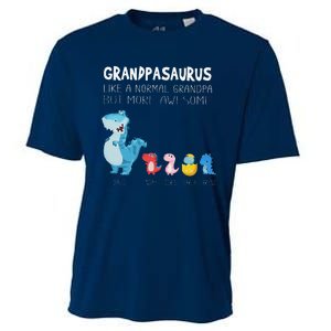 Grandpasaurus Like A Normal Grandpa But More Awesome Cooling Performance Crew T-Shirt