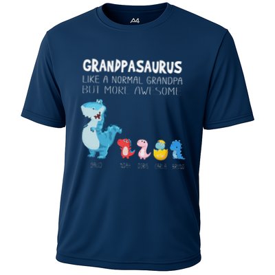 Grandpasaurus Like A Normal Grandpa But More Awesome Performance Shirt