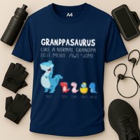 Grandpasaurus Like A Normal Grandpa But More Awesome Performance Shirt