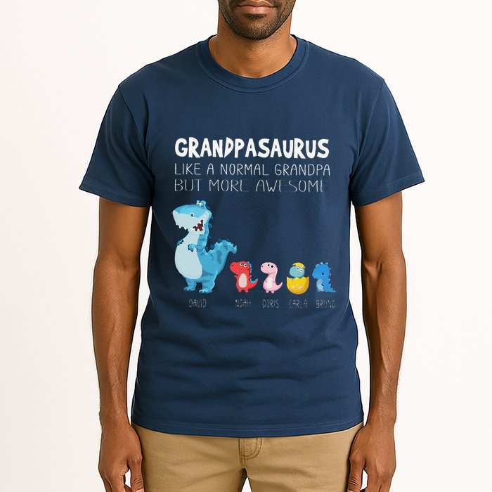 Grandpasaurus Like A Normal Grandpa But More Awesome Tall T-Shirt