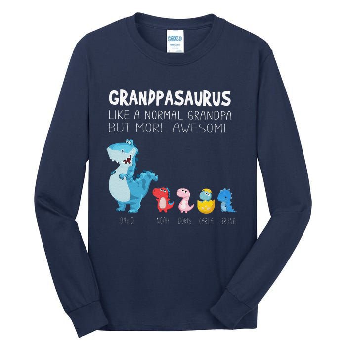 Grandpasaurus Like A Normal Grandpa But More Awesome Tall Long Sleeve T-Shirt