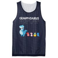 Grandpasaurus Like A Normal Grandpa But More Awesome Mesh Reversible Basketball Jersey Tank