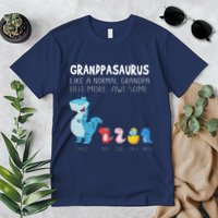 Grandpasaurus Like A Normal Grandpa But More Awesome Premium T-Shirt