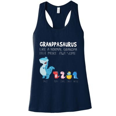 Grandpasaurus Like A Normal Grandpa But More Awesome Womens Tank Top