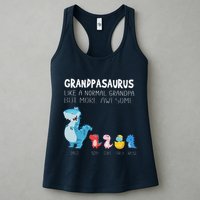 Grandpasaurus Like A Normal Grandpa But More Awesome Womens Tank Top