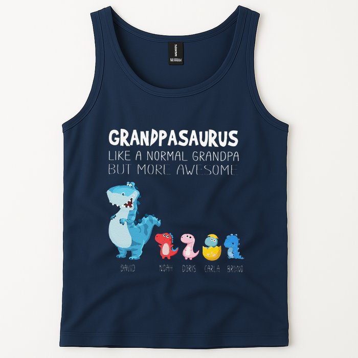 Grandpasaurus Like A Normal Grandpa But More Awesome Tank Top