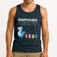 Grandpasaurus Like A Normal Grandpa But More Awesome Tank Top