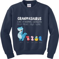 Grandpasaurus Like A Normal Grandpa But More Awesome Kids Sweatshirt