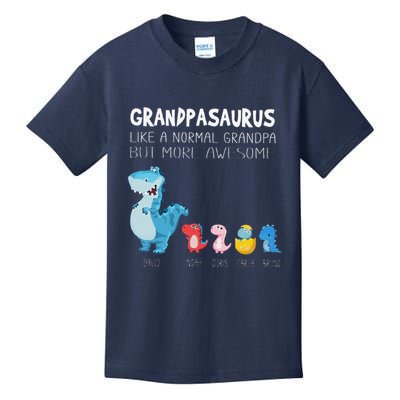 Grandpasaurus Like A Normal Grandpa But More Awesome Kids T-Shirt