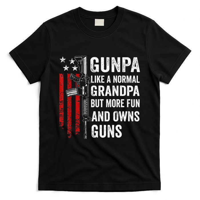 Gunpa Like A Normal Grandpa But More Fun And Owns Guns T-Shirt