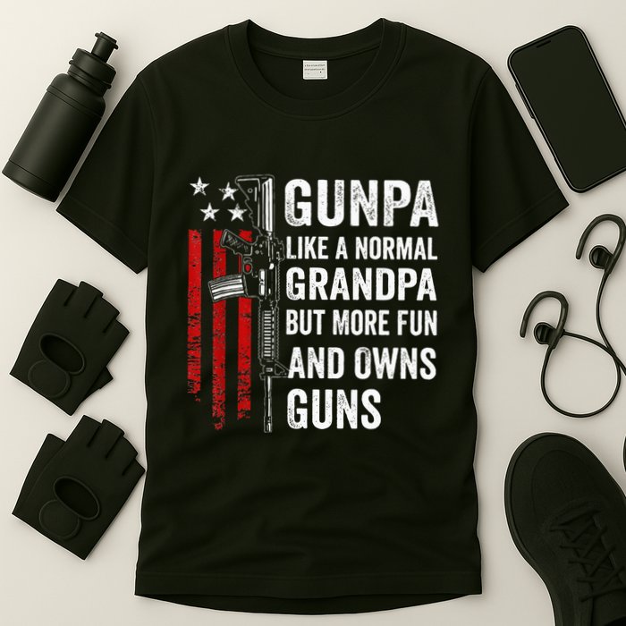 Gunpa Like A Normal Grandpa But More Fun And Owns Guns T-Shirt