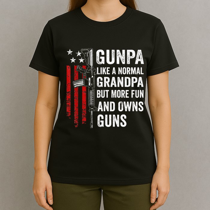 Gunpa Like A Normal Grandpa But More Fun And Owns Guns T-Shirt