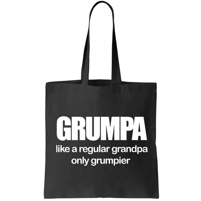 Grumpa Like A Regular Grandpa Only Grumpier Bag