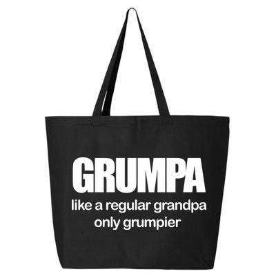 Grumpa Like A Regular Grandpa Only Grumpier 25L Jumbo Tote