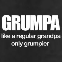 Grumpa Like A Regular Grandpa Only Grumpier 25L Jumbo Tote