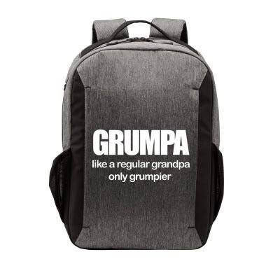 Grumpa Like A Regular Grandpa Only Grumpier Vector Backpack