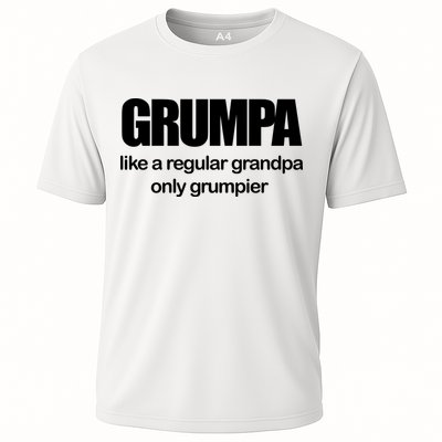 Grumpa Like A Regular Grandpa Only Grumpier Performance Shirt