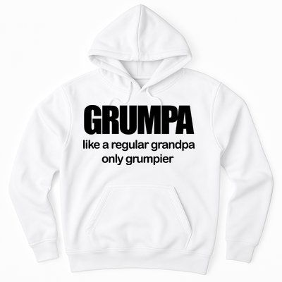 Grumpa Like A Regular Grandpa Only Grumpier Hoodie